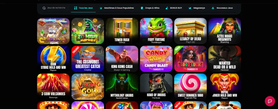 Casino en ligne france